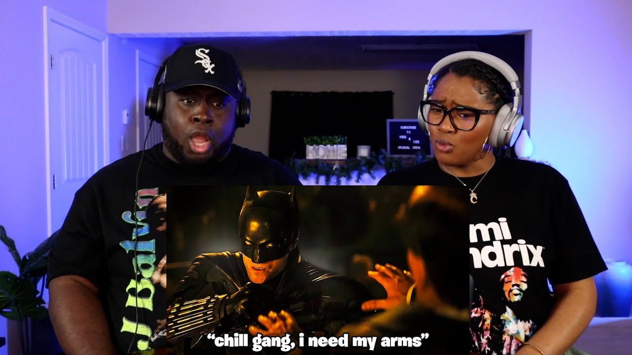Kidd and Cee Reacts To How THE BATMAN beatdown EVERY Gotham thug to stop the RIDDLER