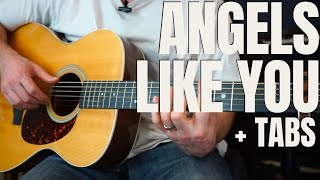 Miley Cyrus Angels Like You Guitar Tutorial + Lesson