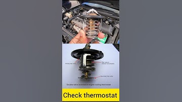 How to check thermostat valve in easy #thermostatvalve #youtubeshortscheking