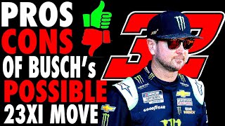 The PROS and CONS of Kurt Busch Moving to 23XI Racing