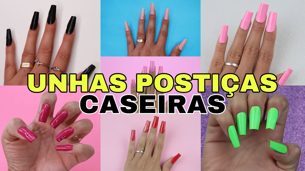 12 IDEIAS DE UNHAS POSTIÇAS PARA FAZER HOJE MESMO!