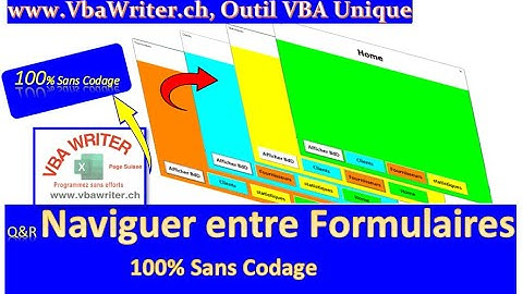 VBA Naviguer Entre les Formulaires/ Masquer Base Données/ Sans Codage_35.  www.VbaWriter.ch