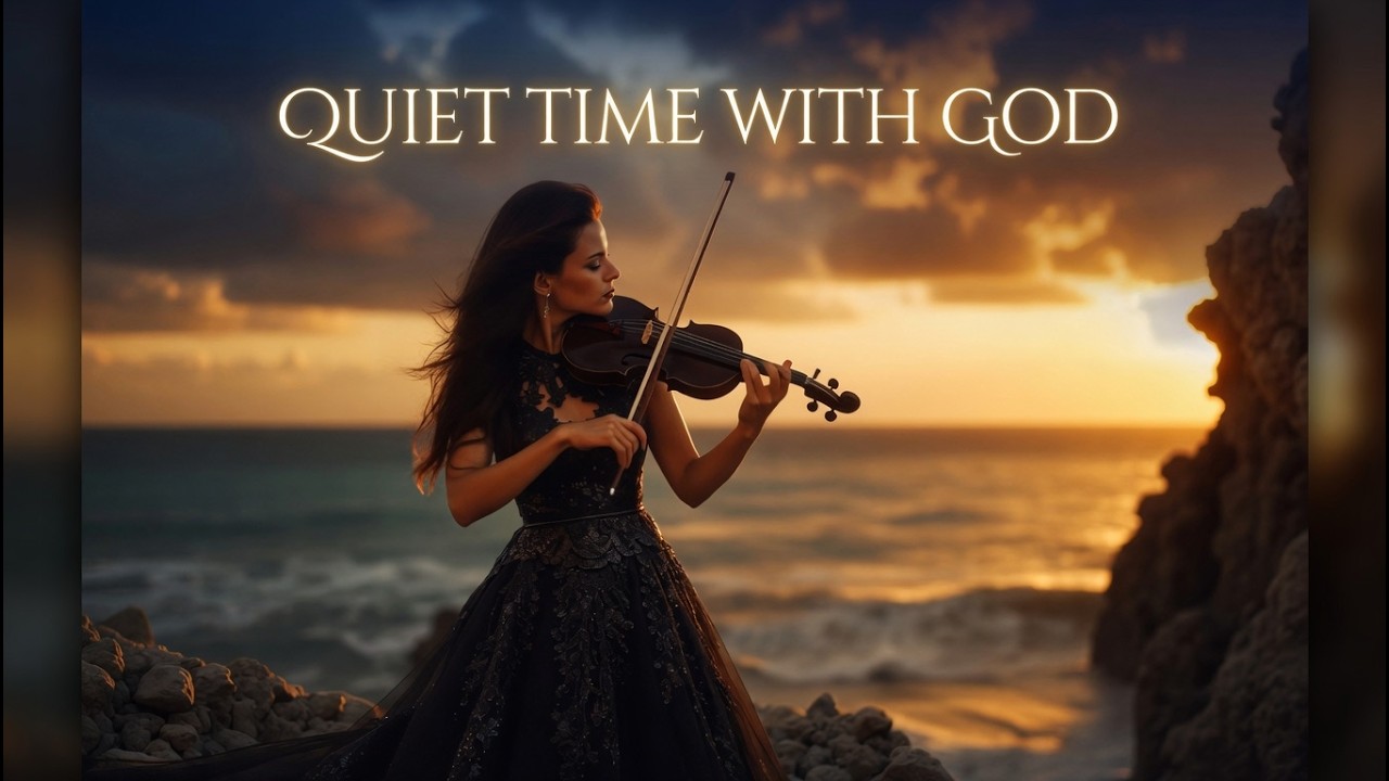 Soaking Worship Instrumental ~ Quiet Time with God ~ Peaceful Violin Prayer Music