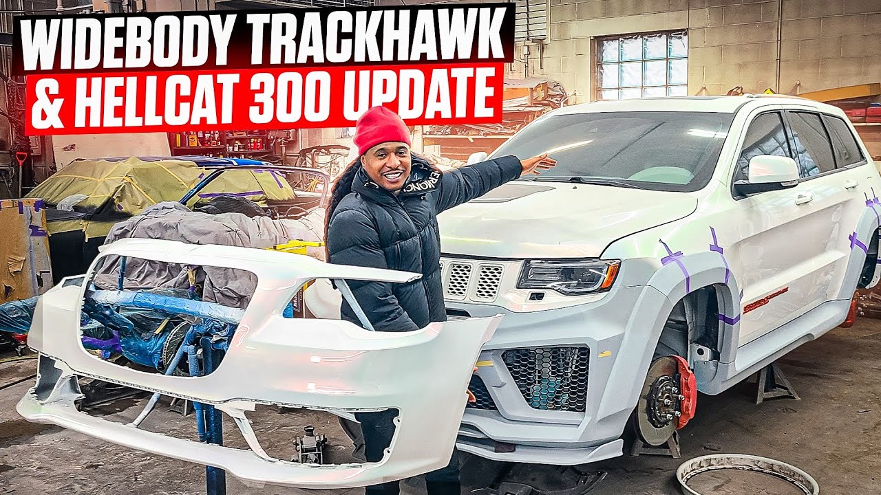 MATCHING MY WIDEBODY TRACKHAWK TO MY HELLCAT 300 - YouTube