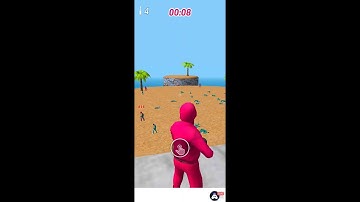 Squid Game 🎯 K-Sniper Challenge 3DAndroid Game🔥#subwaysurfers#live#shortsfeed#shorts Ep02