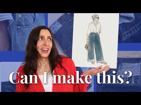 I saw these pants EVERYWHERE in Paris…so I MADE them