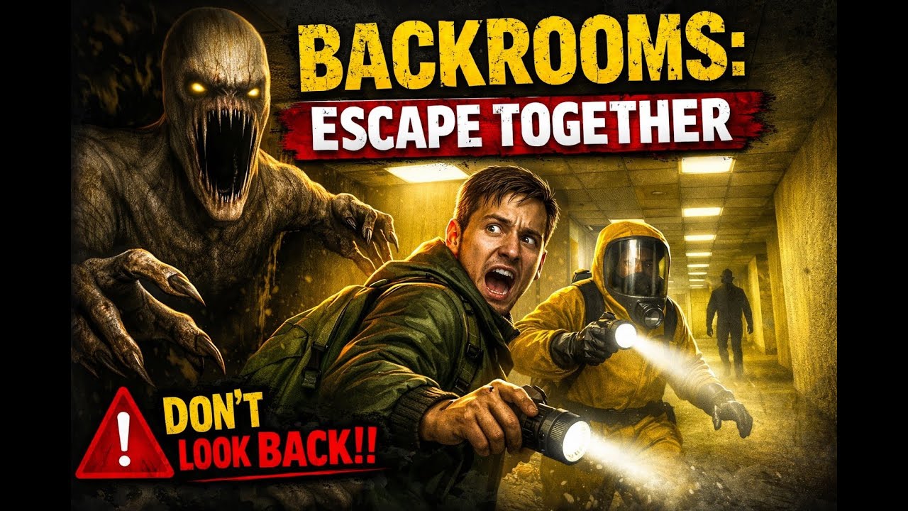 Ночной Стрим BackRooms: Escape Together