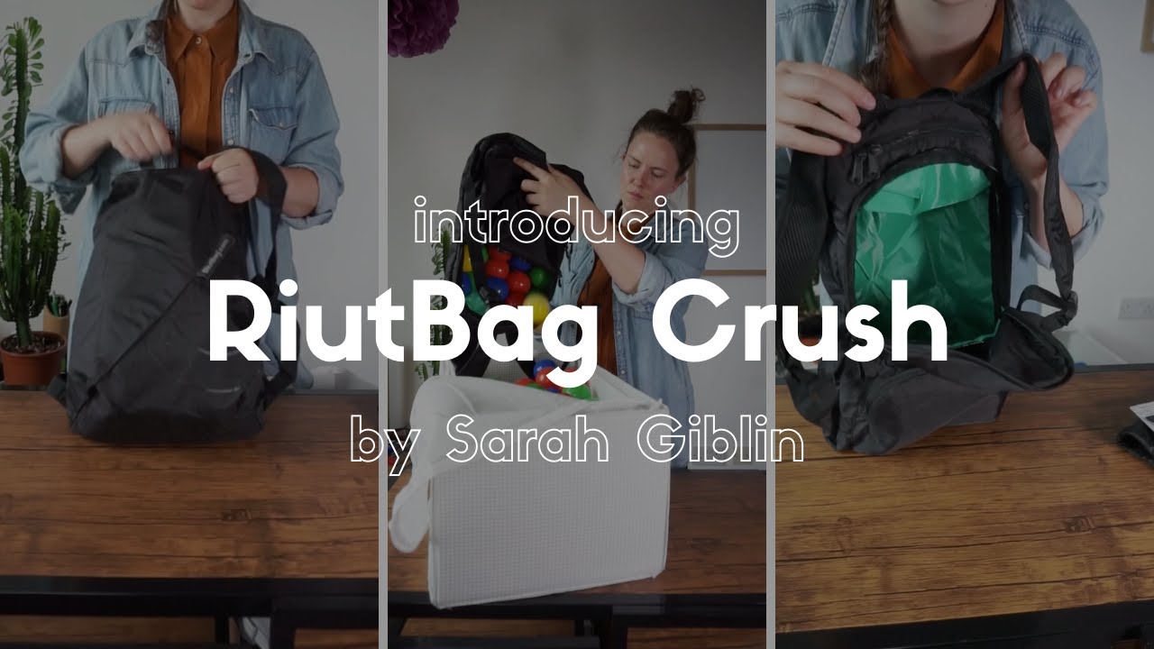 Introducing: RiutBag Crush Secure, foldable daypack, by RiutBag ...