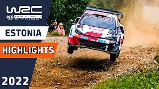 WRC Rally Highlights : WRC Rally Estonia 2022 - Saturday Afternoon