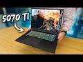 Gaming on a RTX 5070 TI Laptop...Worth it? Dream Machines RX5070Ti-18NA21