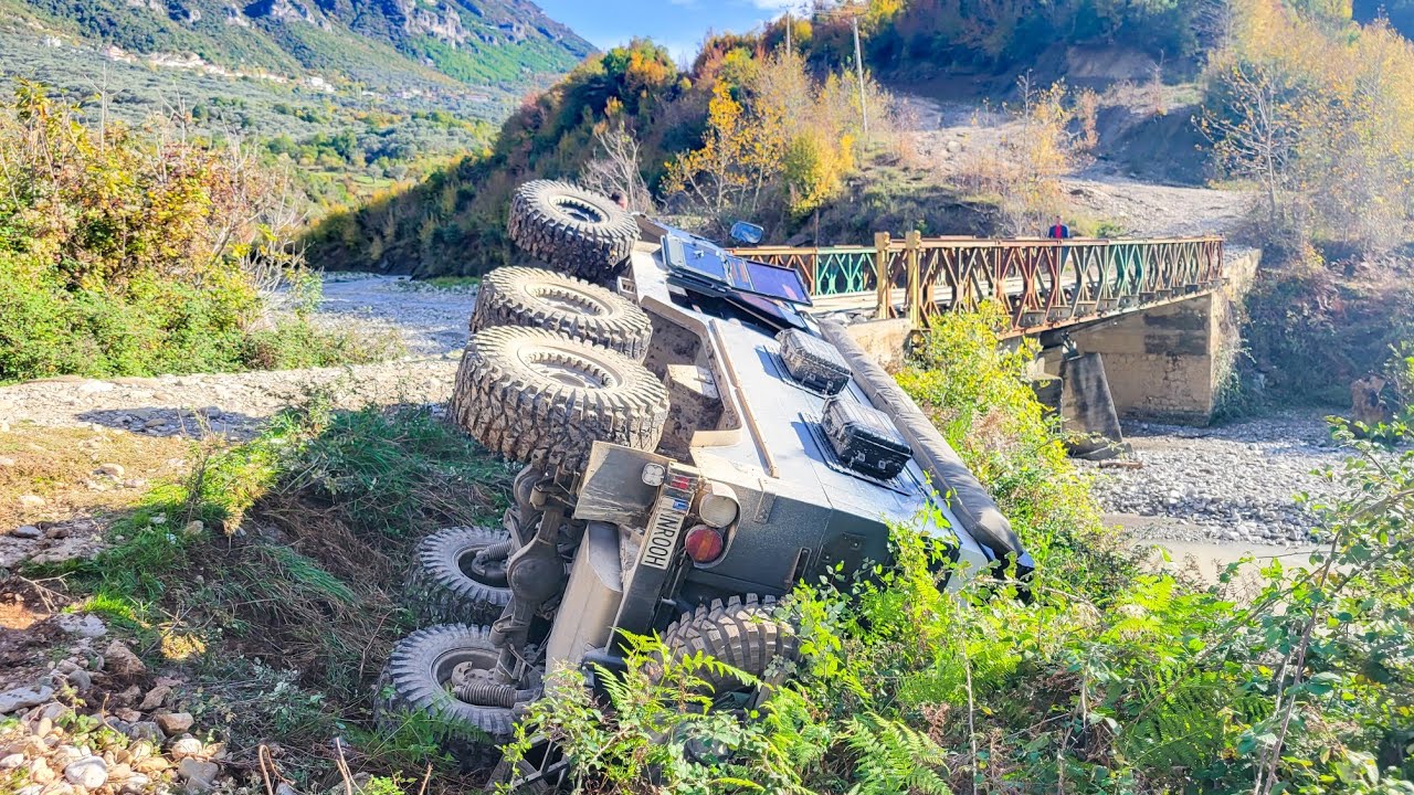 Мы прокатились на нашем Overlander по бездорожью в Албании...