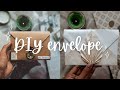 DIY envelope | Vintage themed envelope | Easy DIY