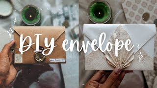 DIY envelope | Vintage themed envelope | Easy DIY