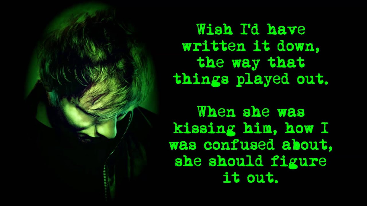 Dont Ed Sheeran Lyrics Clean