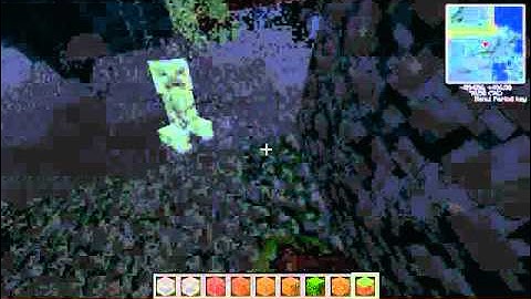 Weird Tekkit seed, two surface dungeons.