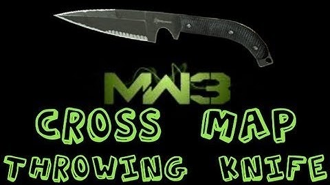 MW3 Terminal - Spawn Throwing Knife Across Map