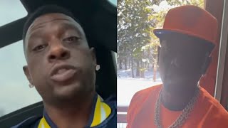 Lil Boosie in Colorado looking for bears in a Walmart sweater & says 2021 went by too fast