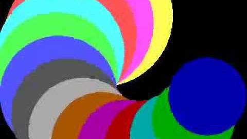 FreeBasic generierter Testfilm inkl. Ton / FreeBASIC generated video with sound