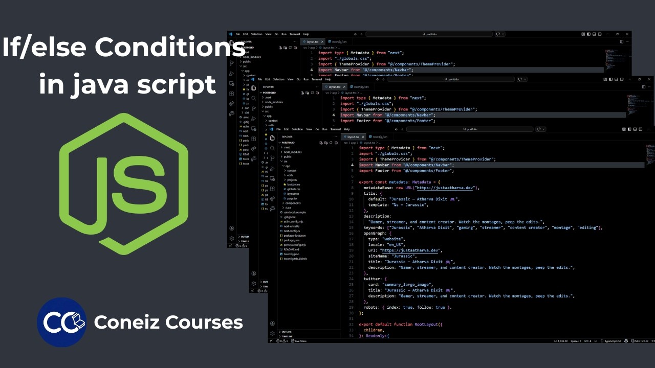 If / Else Statements in JavaScript Explained for Beginners - YouTube