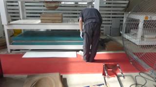 BSF 2513B Corian thermoforming machine Profile