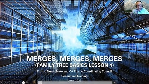 Merges, Merges, Merges (Family Tree Basics Lesson 4)