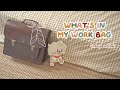 WHAT'S IN MY BAG 🧸 Baera Baera vintage satchel & work essentials | Indonesia