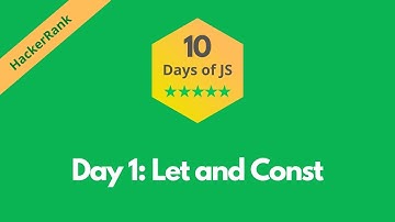 HackerRank Day 1: Let and Const problem solution in JavaScript | 10 Days of JS | Programmingoneonone