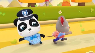 Baby Panda And Mouse | Police officer | Detective Cartoon| Kids Cartoon | Sheriff Labrador | BabyBus