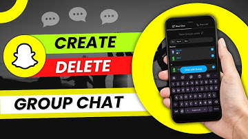 How to Create & Delete Group Chats on Snapchat