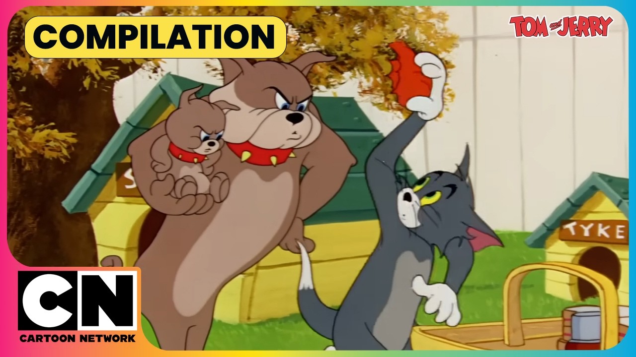TOM TRASHED SPIKE’S PICNIC!!🚨🙀💥| Tom & Jerry 😺🐭| International Picnic Day🤠| @cnindia 