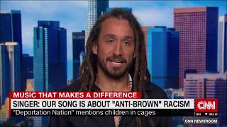 QUINO of BIG MOUNTAIN on CNN about NEW SINGLE " DEPORTATION NATION"