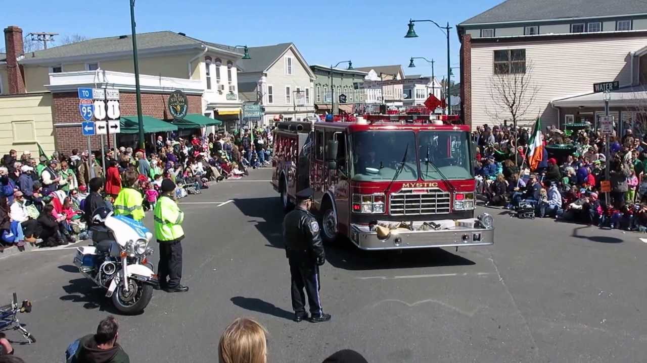 Mystic Fire Department The 2013 Annual Mystic (CT) Irish Parade (part