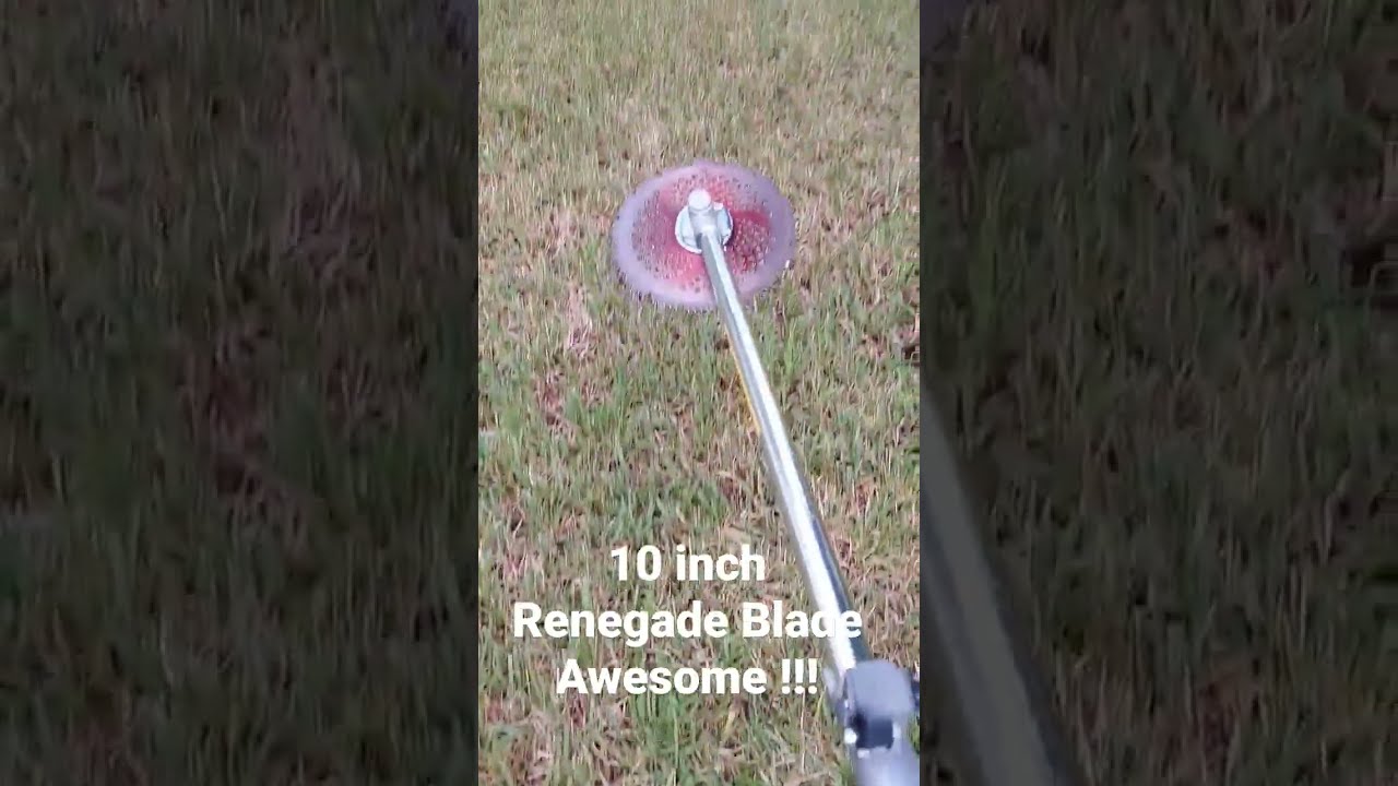 10 Inch Renegade Cutting Blade For Weed Eater 