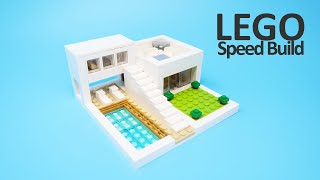 LEGO Minecraft Small Modern House SPEED BUILD (MOC)