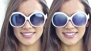 How to Remove Reflections from Sunglasses in Photoshop