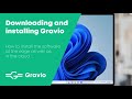 Downloading the gravio software to your computer and registering your own gravio cloud server