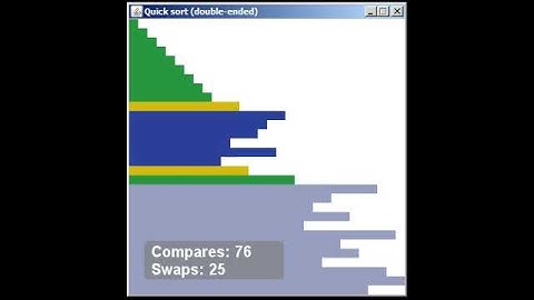 Quick sort (double-ended) (30)