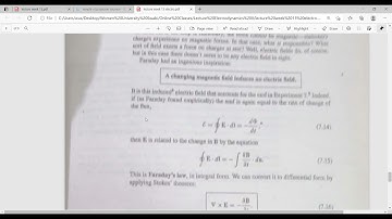Chapter 7 (Electrodynamics) from Griffith