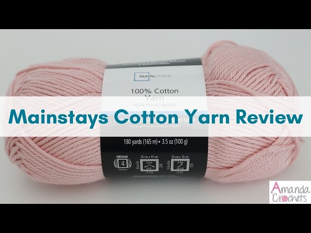 Mainstays Cotton Yarn Review 