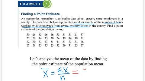 6.1 Confidence Intervals Intro