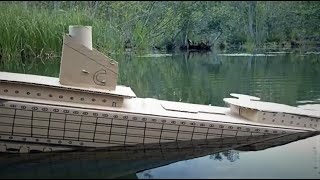The sinking of the S.S. Freedom Cardboard (with interior GoPro footage!)