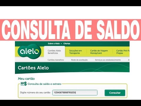 Consultar Saldo Alelo Online