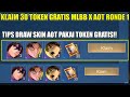 KLAIM 30 TOKEN DRAW GRATIS MLBB X ATTACK ON TITAN! TIPS DRAW PAKAI TOKEN SKIN AOT MOBILE LEGENDS