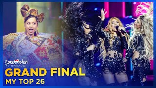 Eurovision 2021 | GRAND FINAL: My Top 26