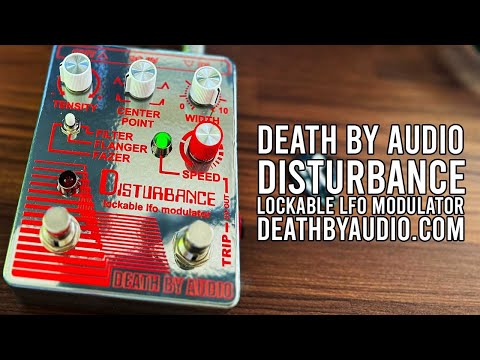 Death By Audio　disturbance Death By Audio Disturbance Lockable LFO Modulator Filter, Flanger