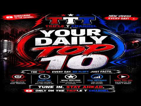 Your Daily Top 10 EP#14 Hosted by TripleT