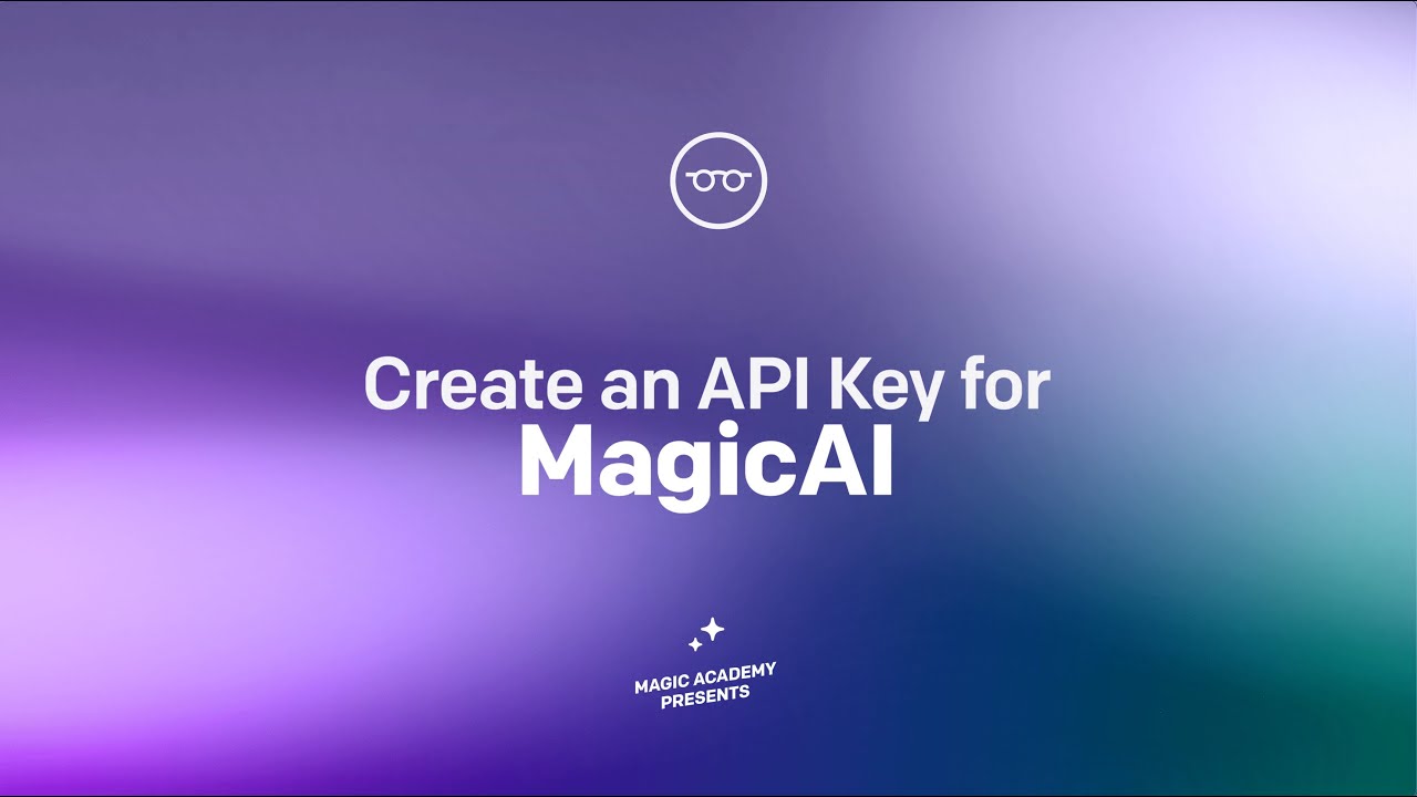 Setting up OpenAI API Key - MagicAI - YouTube