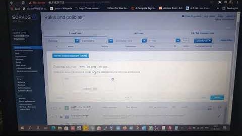 Port Forwarding on Sophos Firewall