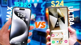 Samsung Galaxy S24 Ultra VS iPhone 15 Pro Max: Which Is Better? #s24ultra #iphone15promax by Gadget Whiz 2,272 views 3 months ago 4 minutes, 56 seconds