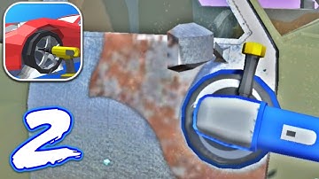 CAR RESTORATION 3D  - Gameplay Walkthrough - PART 2 (iOS,Android Game)